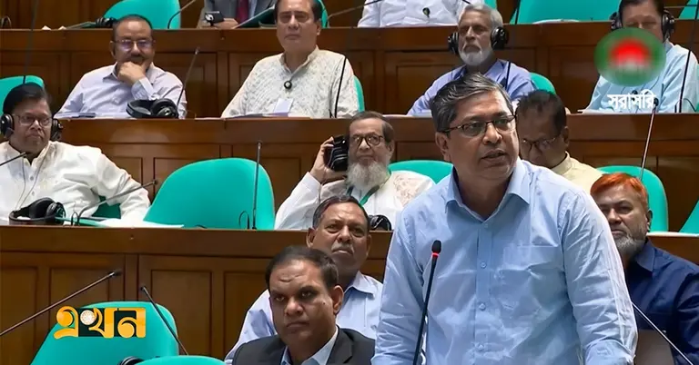 জাতীয় সংসদে মীর শাহে আলম